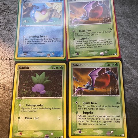 Pokemon | 4 Hidden legends commons