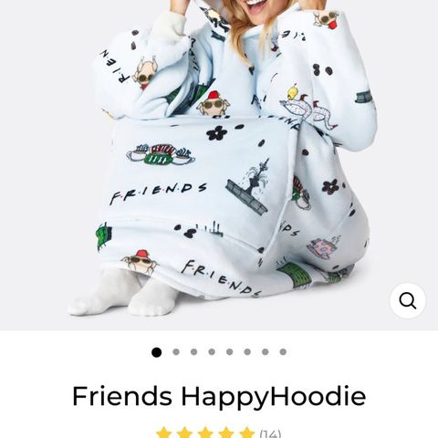 Friends Happy Hoodie fra Silly Santa