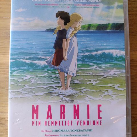 Dvd. Marnie. Min hemmlige vennine. Arthaus. Japansk. Norsk tale/tekst.