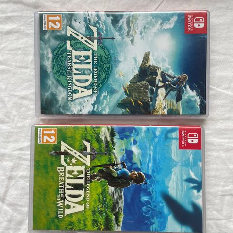 Legends of Zelda Tears of kingdom og Breath of the wild