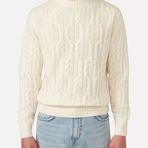 Oscar Jacobson Genser Cable Knit Emmet