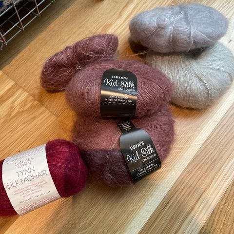 Diverse silk mohair