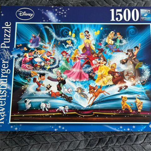 Ravensburger puslespill Disney prinsesser