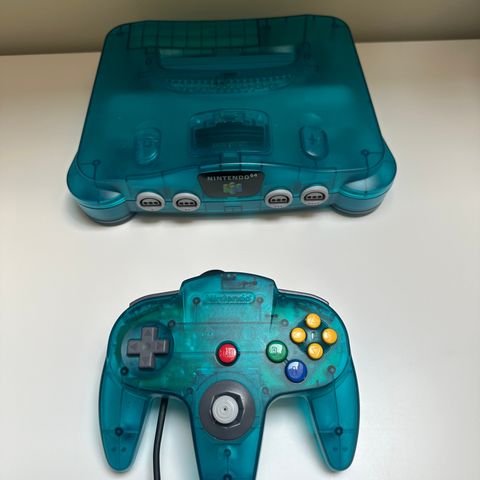 Komplett Nintendo 64 selges!