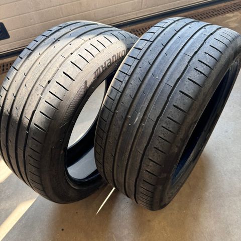 2 x sommerdekk 255/45r19