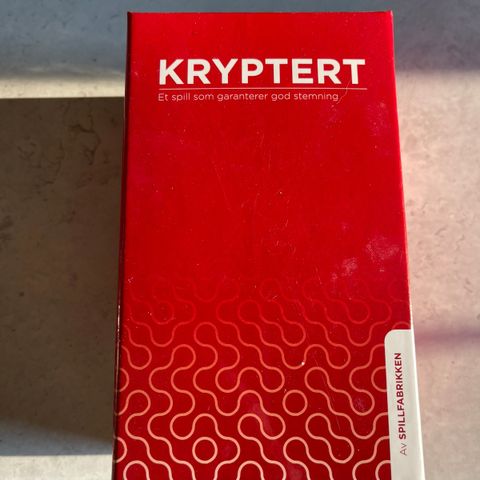 Spillet "Kryptert"