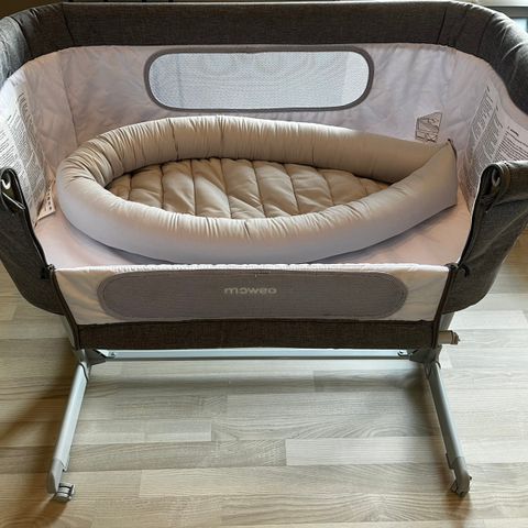 Bedside crib + babynest