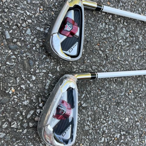 2 Wilson golf køller