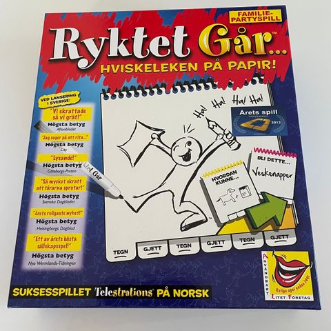 Spillet «Ryktet går» - som nytt!