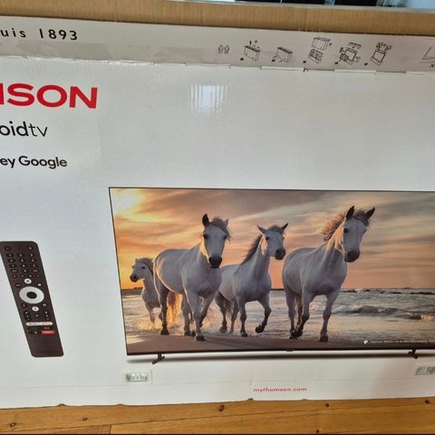 Helt nytt Thomson smart tv 75 toms