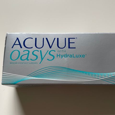 Acuvue Oasys dagslinser, styrke -0,5