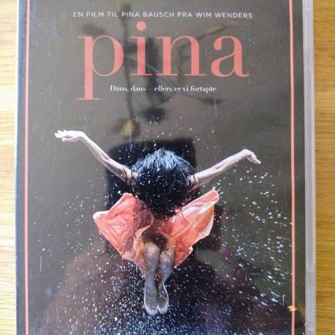 Dvd. Pina. Arthaus. Dokumentar/Dans. Norsk tekst.