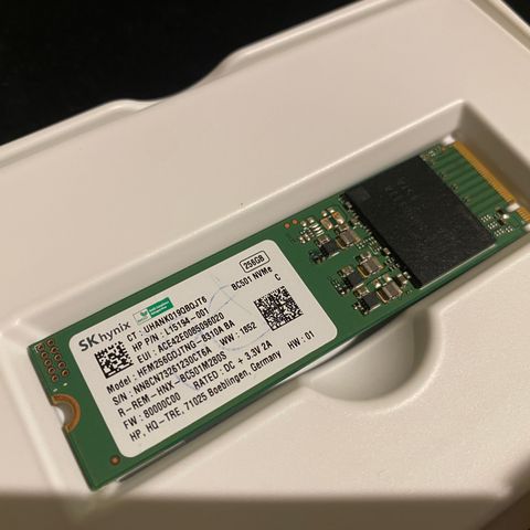 256 GB NVMe (SK hynix)