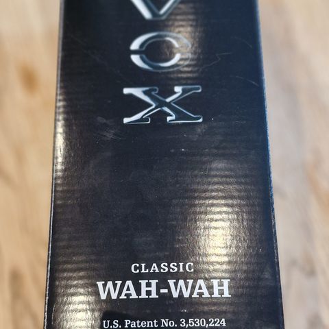 VOX classic WAH-WAH pedal