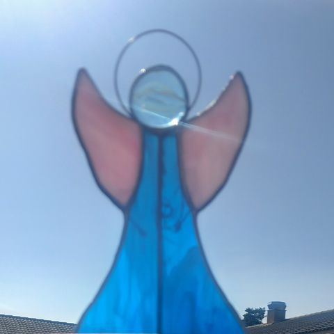 Kunstglass engel
