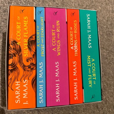 A Court of Thorns and Roses av Sarah J. Maas (Pocket, full series)