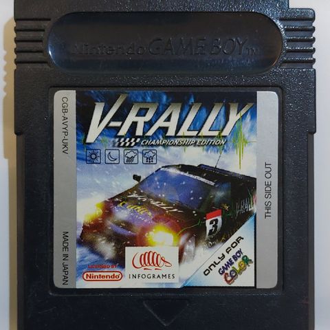 "V-RALLY" til Nintendo Game Boy