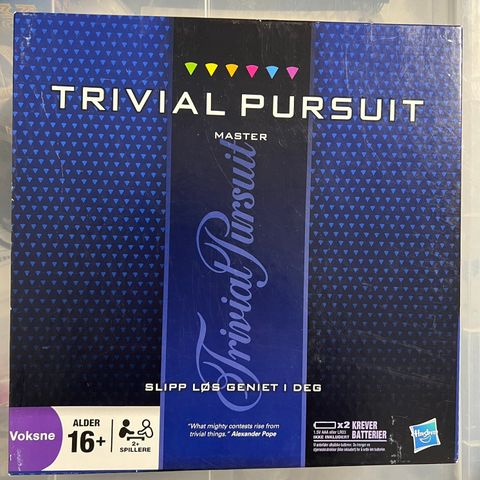 Trivial Pursuit