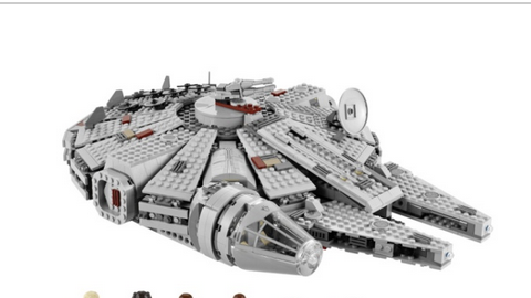 Lego star wars Deler av 7965 millenium falcon