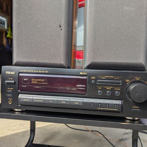 FORSTERKER TEAC  AG - 680 receiver