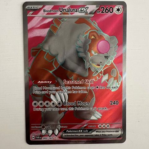 Ursaluna ex pokemon-kort