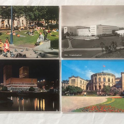 OSLO Gamle postkort