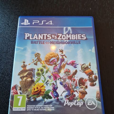 Playstation 4 Plants Vs Zombie battle for neighborville