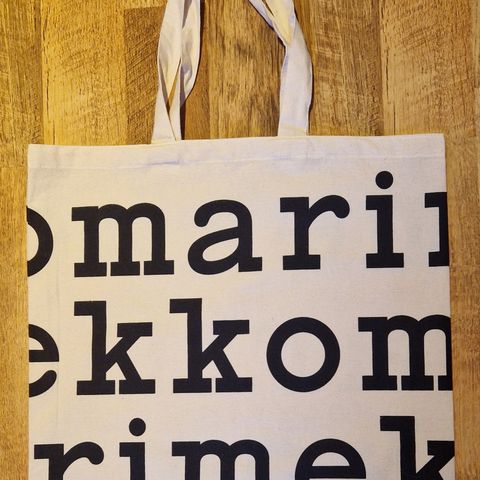 NYTT Marimekko Logo tote bag