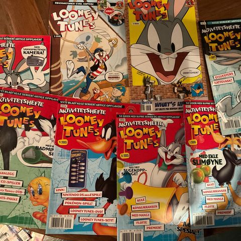 Looney Tunes tegneserieblad og aktivitetshefte