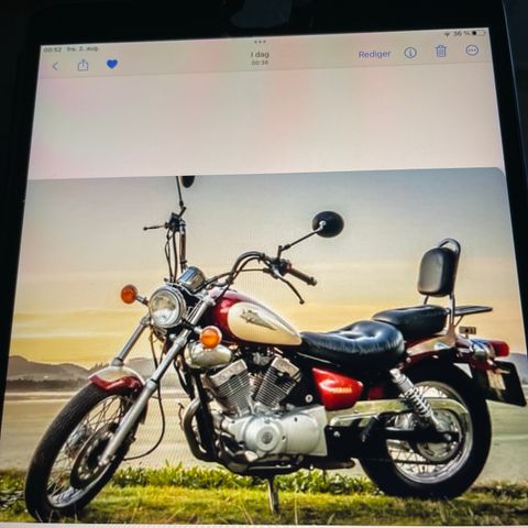 Deler til Yamaha Virago 125/250 selges