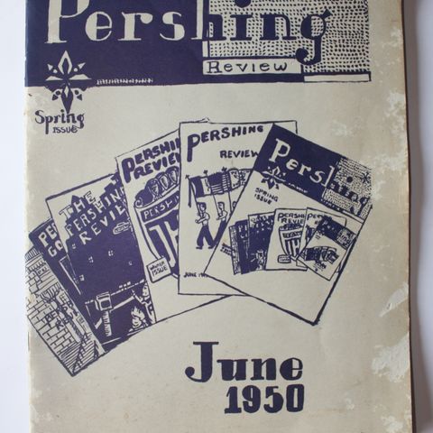 Pershing Review - årbok vår 1950