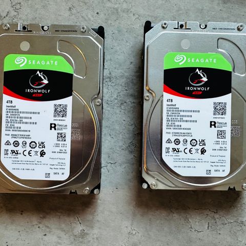 Seagate Ironwolf nas 2x 4tb