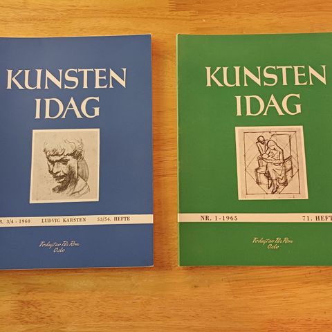 Kunsten i dag  50kr pr stk