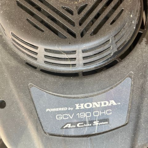 gressklipper fra Honda GCV 190 OHc