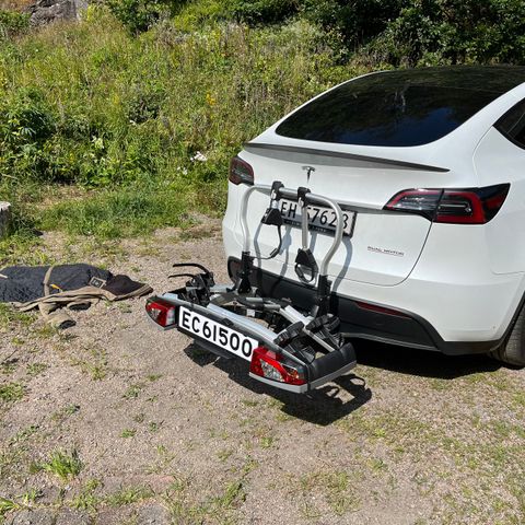 Originalt Tesla sykkelstativ