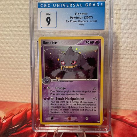 Pokemon | CGC 9 Banette Holo