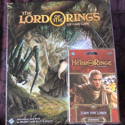 Lord of the Rings LCG Revised Core Set + Elves of Lorien/Elben von Lorien