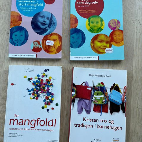 Pensumbøker til Barnehagelærerutdanning ved OsloMet