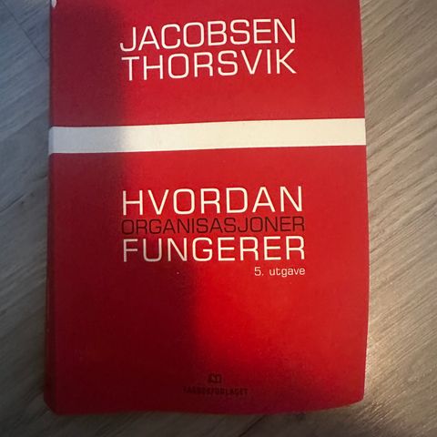 Hvordan organisasjon fungerer