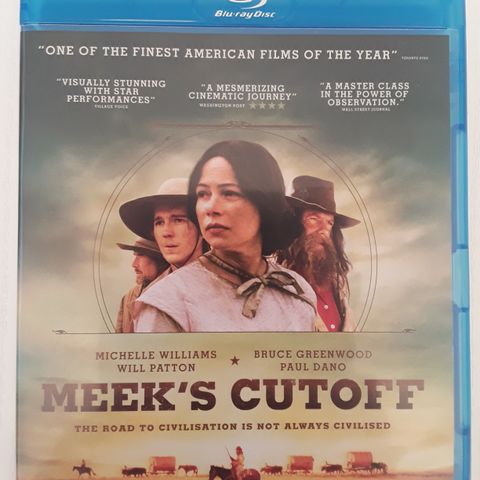 Meek's Cutoff , Western - Blu-ray - Sender gjerne