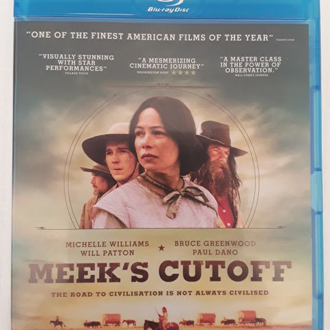 Meek's Cutoff , Western - Blu-ray - Norsk tekst - Sender gjerne