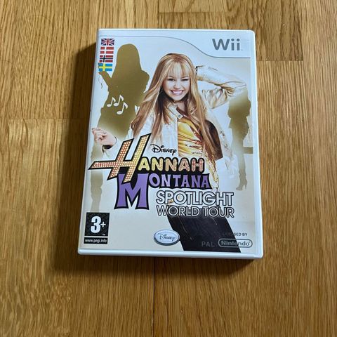 Wii spill - Hannah Montana Spotlight world tour