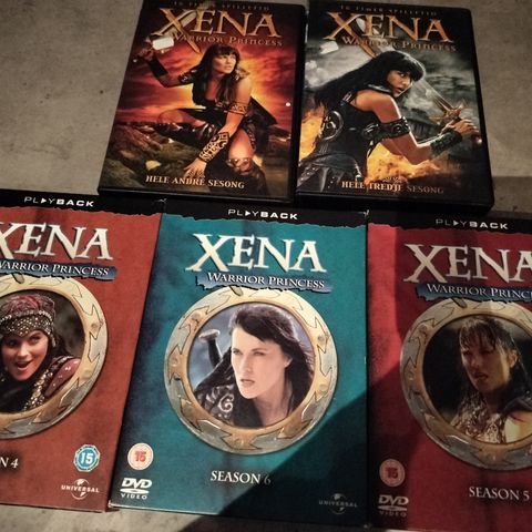 Xena - Warrior Princess ( DVD) Sesong 2 - 3 - 4 - 5 - 6