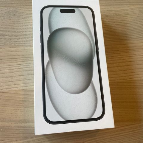 iPhone 15, 128GB, sort - UÅPNET