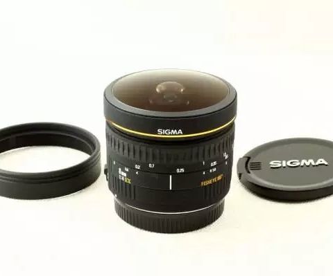 Sigma 8mm F4 Ex  Fisheye/Canon EF