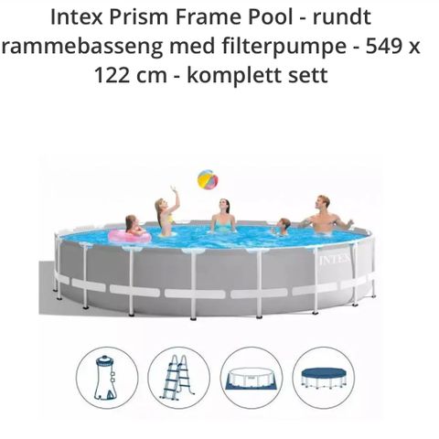 Intex PRISM Frame 5.49 x 1.22 m