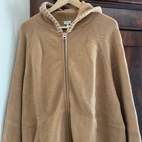 Loewe cashmere hoodie / hettegenser, kashmere