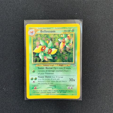 Bellossom Holo Neo Genesis Pokemon Kort