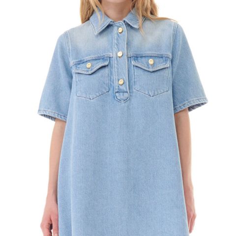 GANNI Denim Dress