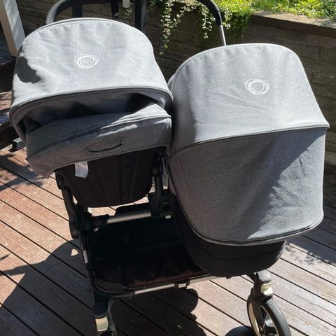 Bugaboo Donkey 2 søskenvogn.